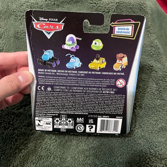 Disney Pixar Cars Drive-In Series Hamm From Toy Story Diecast Car - Picture 2 of 2